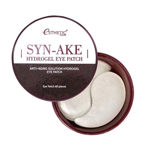 Гидрогелевые патчи для глаз со змеиным пептидом Esthetic House Syn-Ake Hydrogel Eye Patch